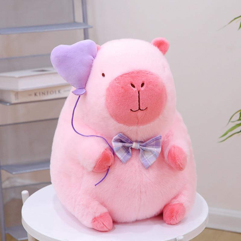 Adorable Capybara Plush Toy Authentic Stuffed Animal Soft Short Plush Pillow