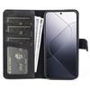 For Xiaomi 14 Pro Case Stand Wallet Color Splicing Phone Cover