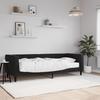 VidaXL Daybed with Mattress Black 80x200 Cm Velvet 3196664