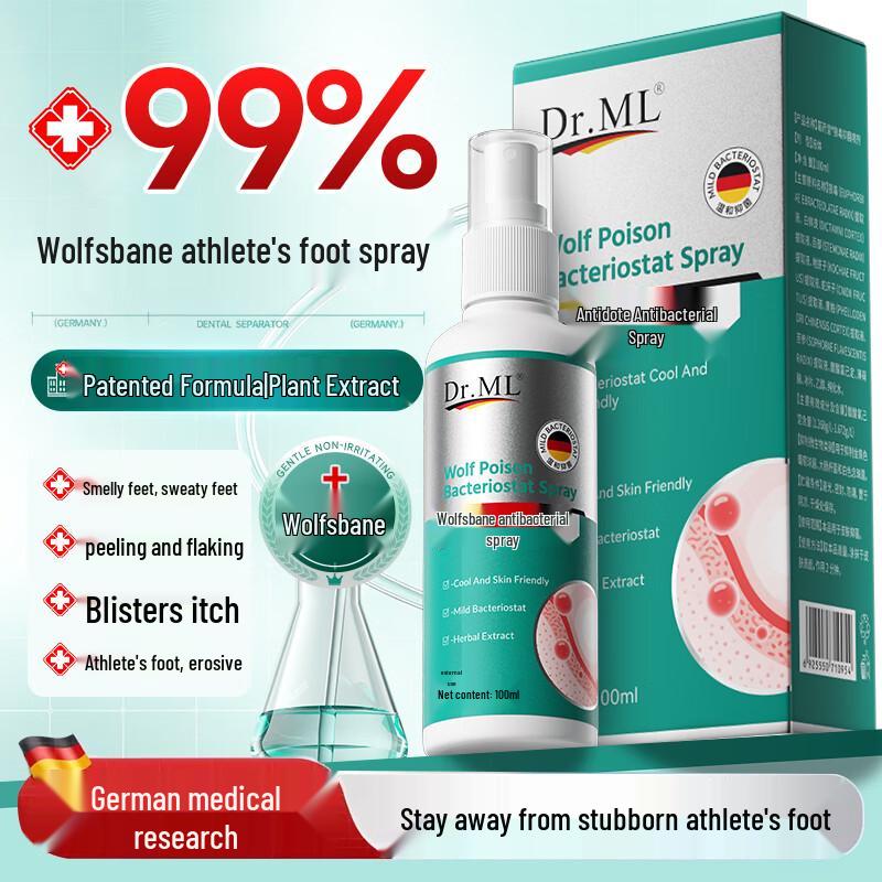 Qingzitang Wolf Poison Foot Spray