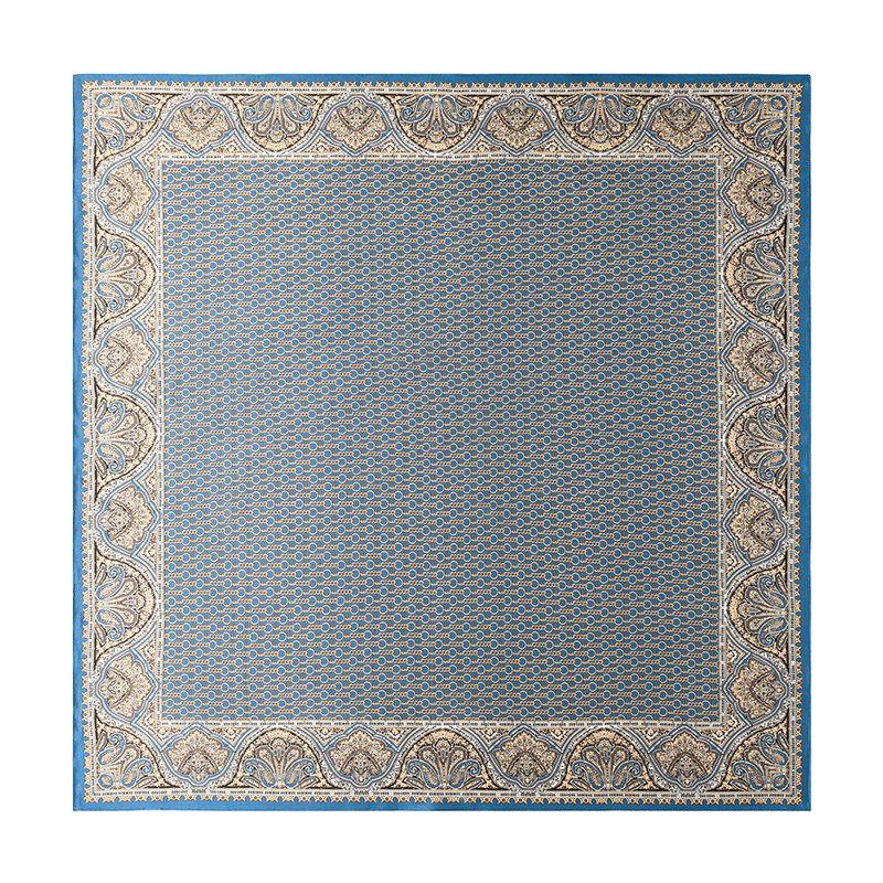 TXRMDX Men s Geometric Silk Scarf One Size