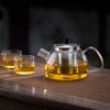 SAMADOYO-Heat-Resistant Glass Teapot, Teapot, Tea Water Separation and Filtration, Household Large Capacity Tea Maker