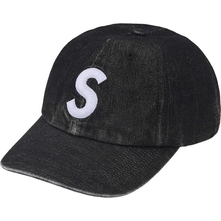 Supreme Cordura Denim S Logo 6-Panel Black One-Size