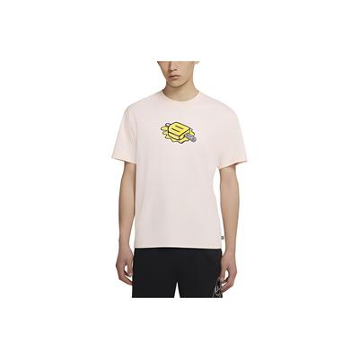 SB Popsicle Print Skateboarding Knit Short Sleeve T-Shirt Men Tops Pink DD1317-805