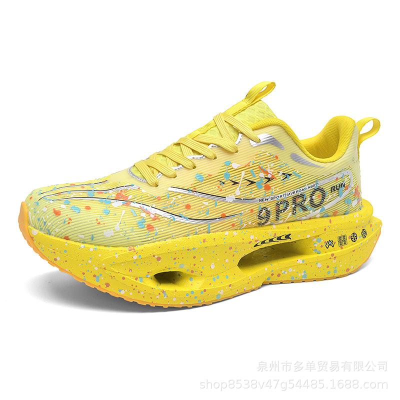 Chitu Pro Carbon Board Running Shoes for Men and Women of the Same Style, Light and Breathable for Students, Professional Shock-absorbing Sports Sh