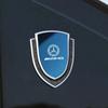 Car Sticker For Mercedes Benz Metal Alloy Car Decals Badge Stickers Side Window Emblem Accessories for Mercedes Benz AMG GLC W20