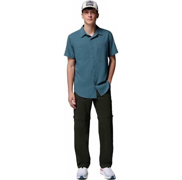 Брюки Columbia Ridge Utility Convertible Pant greenscape 366 зеленый/серый