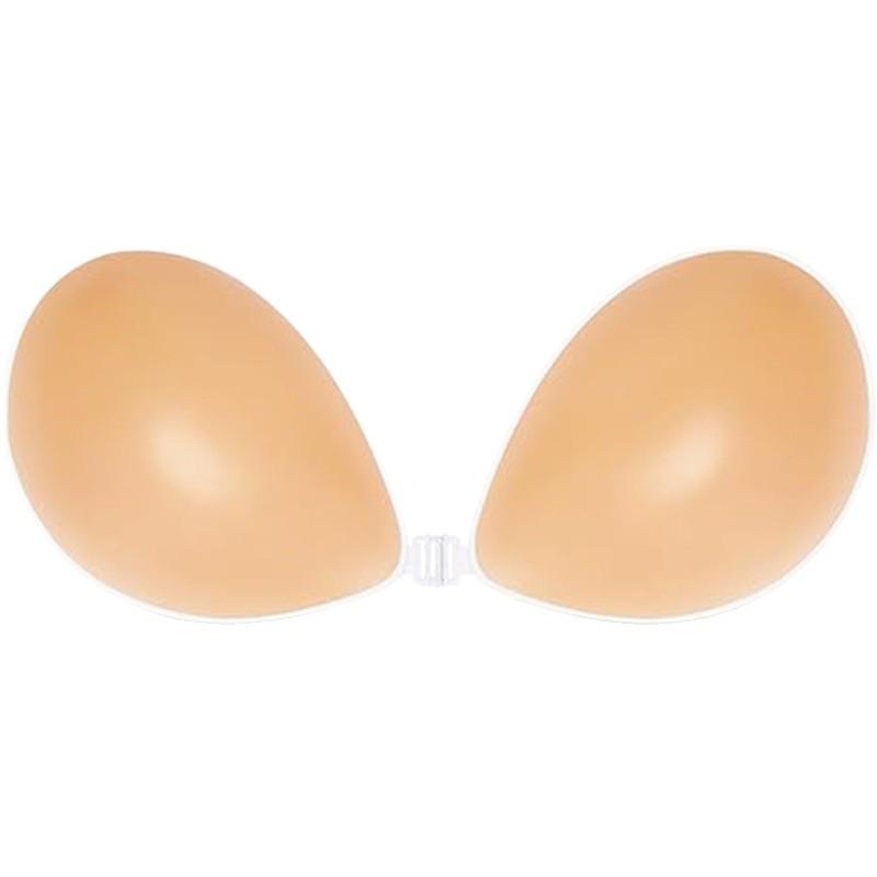 Silicone Women's Push-up Nipple Covers - Invisible Strapless Bra for Small Breasts