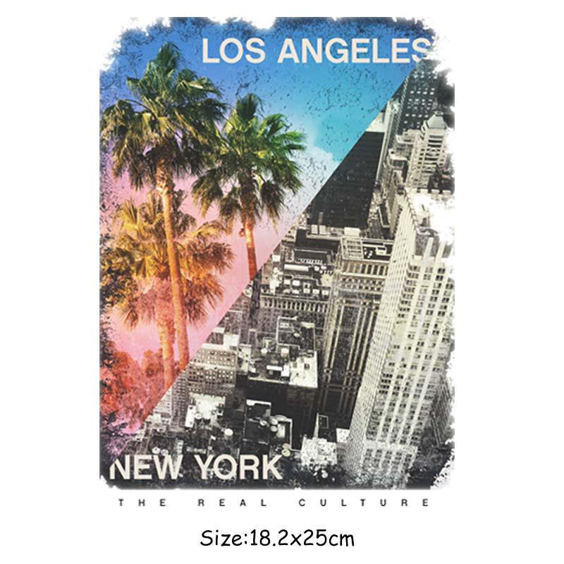 Aufnäher zum Aufbügeln, natürliche Landschaft, Transferaufkleber, waschbar, neue Mode, T-Shirt, Jeans, Dekoration, DIY, Wärmeübertragung, Thermotransfer