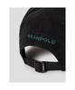 Binpolaegseseoli Cotton Twill Logo Washed Ball Cap - Black