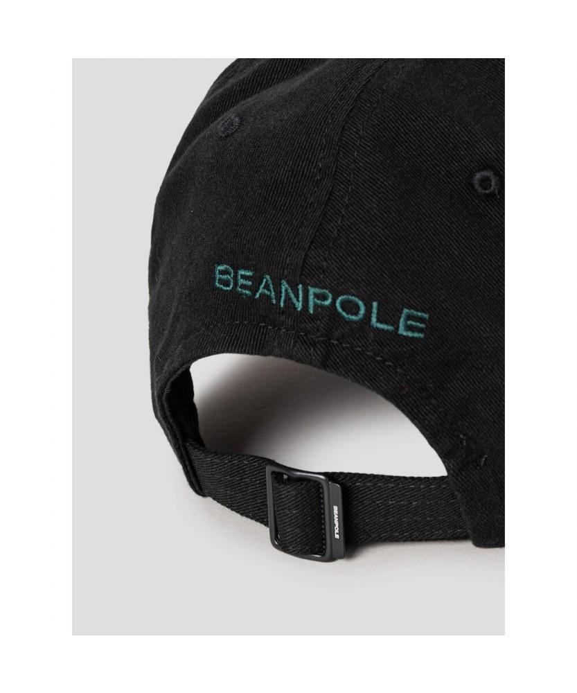 Binpolaegseseoli Cotton Twill Logo Washed Ball Cap - Black