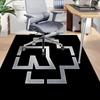 1pc Fire Metal Energy Carpet for Playroom Bedroom Living Room Sofa Home Decor,kids Game Area Rug Non-slip Floor Mat Y730163