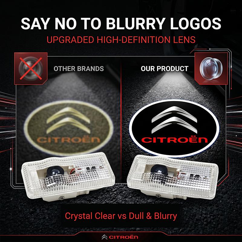 2pcs HD Led Welcome Light Car Door Projector Lamps Car Accessories for Citroen C4 C3 C5 C1 DS3 DS5 DS4 Berlingo Jumper ZX Xsara 2 Spacetourer Numero 9