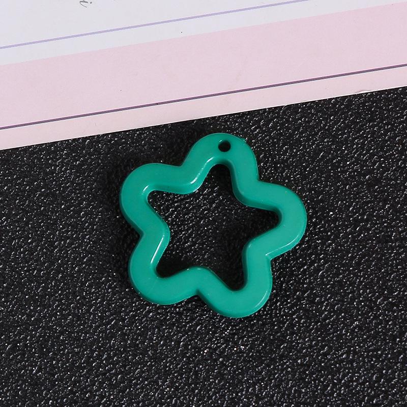 

Colorful Star Acrylic Pendant: DIY Jewelry & Keychain Charm Accessories