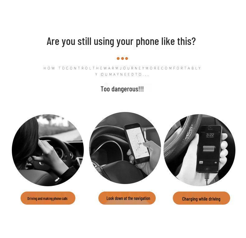 2026 Tricycle Navigation Car Phone Holder with Vacuum Suction Cup for Girls