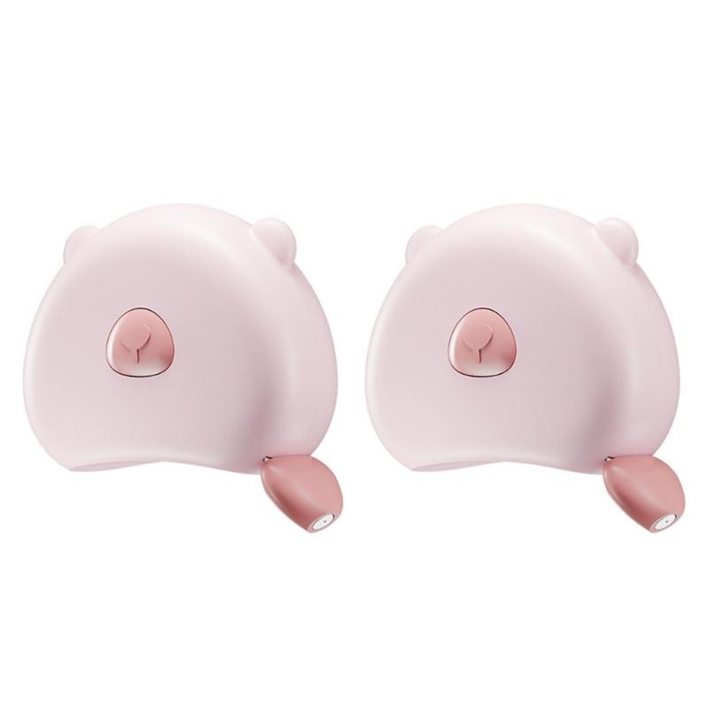 Measuring Tool For Home And Fitness Use Easy To Read Retractable Duals-Sided Magnetic Tape Measure for Body Measurement розовый