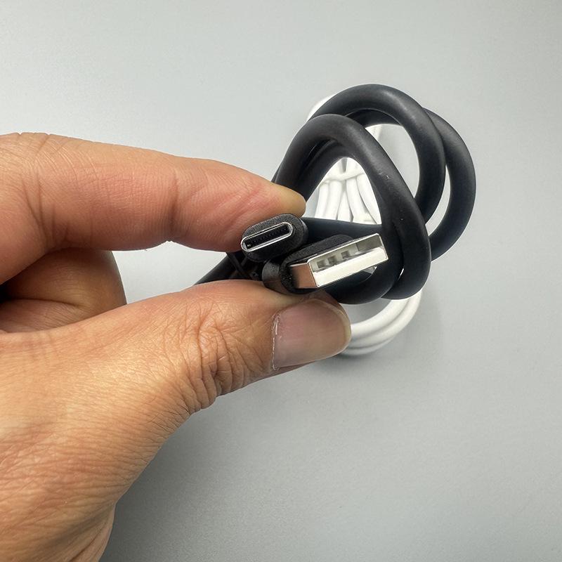 Оригинальный USB-кабель для зарядки Type-C 2A для Android, Huawei, Bluetooth-гарнитуры и Power Bank 0.2m Copper-clad steel (White)