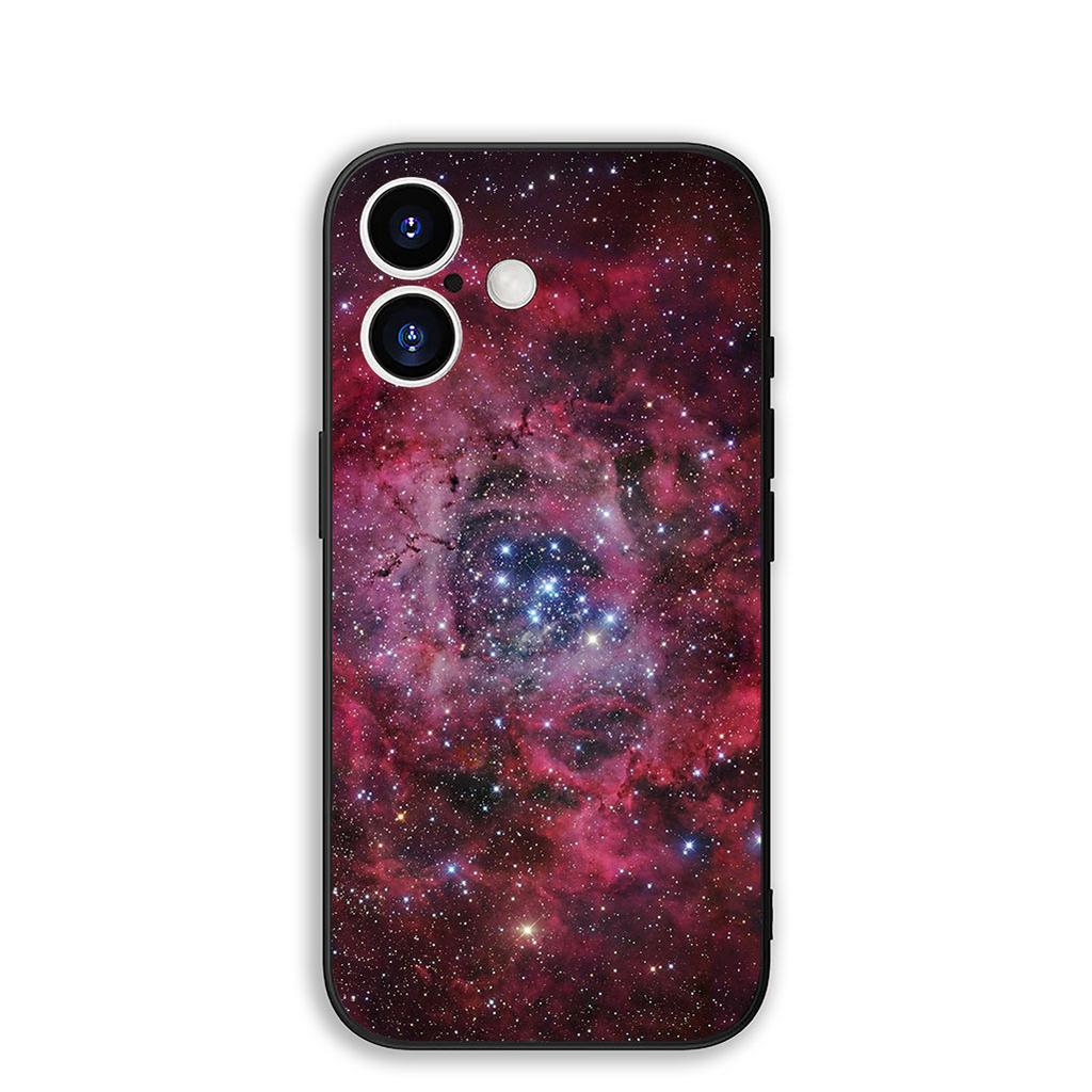 Cover for Samsung Galaxy S22 S21 S20 Fe Ultra S9 Plus + A13 A22 M21 M31 M55 M15 Protective Phone Case Universe Galaxy Stars Moon
