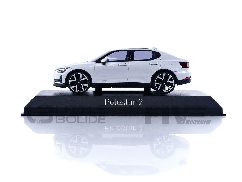 NOREV B Polestar 2 24 Magnesium Gray Scale Model 872012 1/43