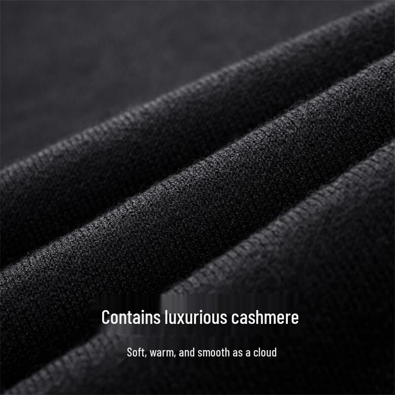 Septwolves Men's Cashmere Blend Wool Sweater