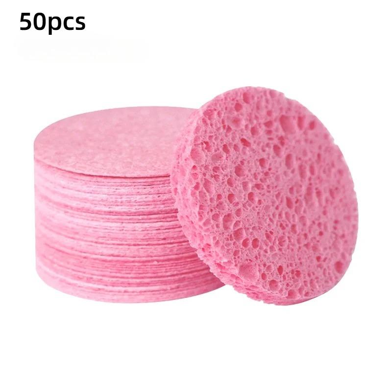 50/20/10PCS Compressed Facial Sponge Cosmetic Hydrotherapy Sponge Suitable for Daily Cleansing, Makeup Removal, and Exfoliation