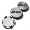 4pcs Rays Logo Emblem Badge Car Wheel Center Caps 51MM Clips 46MM Wheels Hub Cap Rim Hubcaps Dust Cover Replace Car Accessories