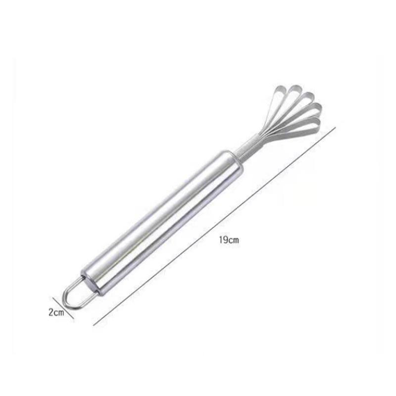 Steel Stainless Coconut Meat Slicer Household Coconut Grater Fish Scale Planed Vegetable Fish Scale Scraper Kitchen Supplies