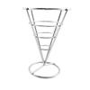 Metal Cone Basket Fry Holder French Fries Stand Snack Fried Display Rack