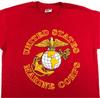NOS Vintage 90s US MARINE CORPS T-Shirt MEDIUM Usmc Military Single Stitch
