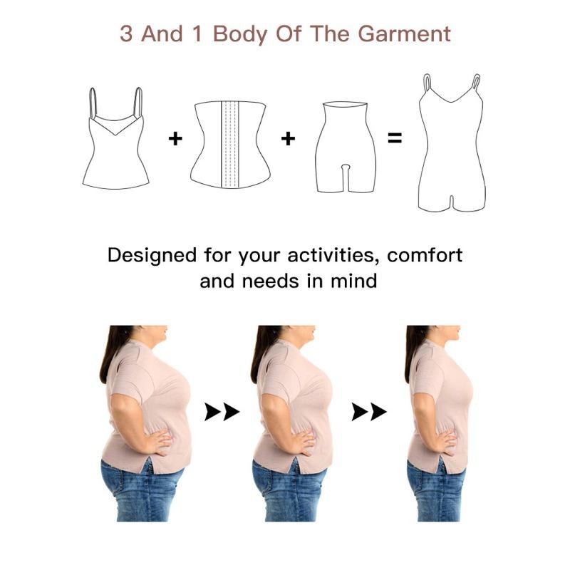 Body modellante da donna: Controllo Pancia Post-Parto, Supporto Seno, Modellante Vita, Modellante Corpo, Alta Elasticità, Modellante Solleva Glutei