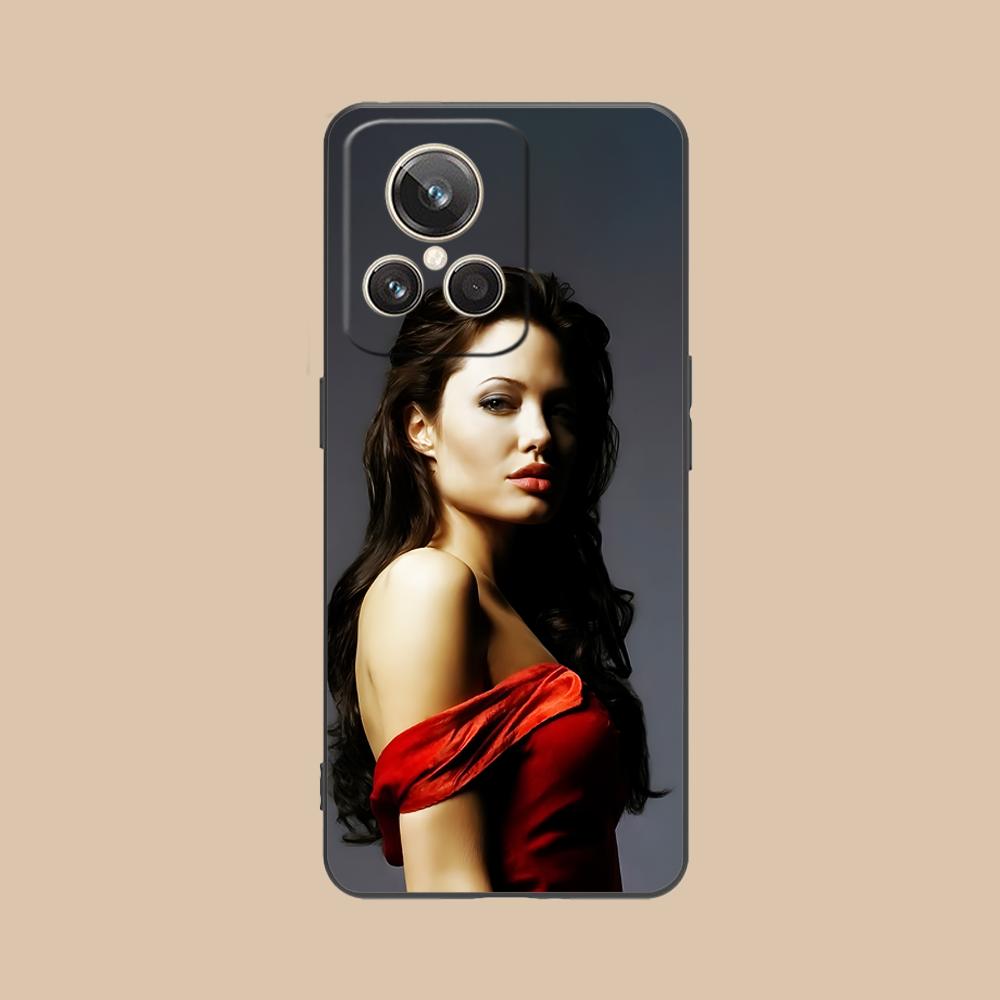 Angel Jolie Mobile Cell Phone Case for Realme GT 8 Neo Pro C75 73 71 C67 65 C55 53 C35 31 C20 15 Colorful Printing Cover Cover