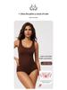 Women's Triangle Bodysuit: Open Crotch, Tummy Control, Waist Cincher, Hip Lift, Push-Up Shapewear