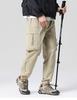 Sports Outdoor Workwear, Large Pocket, Trendy Tapered Ankle, Men's Casual Pants