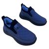 Men's Winter Velvet Slip-On Waterproof Casual Shoes - Non-Slip Soft Bottom for Middle-Aged Dads