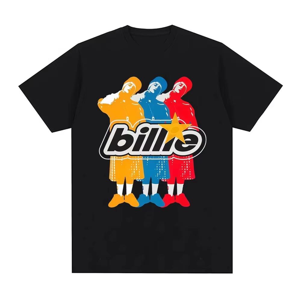 2026 Estate Billie Eilish 2026 Tour Film 'Hit Me Hard and Soft Stesso Stile T-Shirt Adatta Sia per Uomini che per Donne
