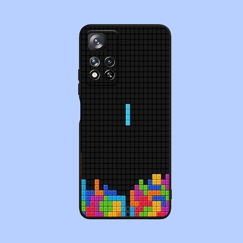 L-Lego Bricks Background Phone Case For Samsung Galaxy A13,A21s,A22,A31,A32,A52,A53,A71,A80,A91 Soft Black Cover