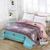 Flannel Summer Blanket Home Sofa Double-Sided Blanket Office Nap Blanket