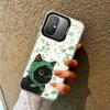 Cute Floral Headscarf Kitten Shockproof Phone Case for Xiaomi Poco X7 X6 X5 X3 Pro F7 Ultra M8 Redmi 15C 15 14C 13C 12C 10C 13 1