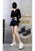 2026 Women's Wedge Platform Thick Sole Casual Shoes - Height-Boosting, All-Season White Flats with Extra Velvet