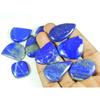 21-31MM Blue Lapis Lazuli Pear Cabochon Loose Gemstone 10Pcs Lot for Jewelry SY-439