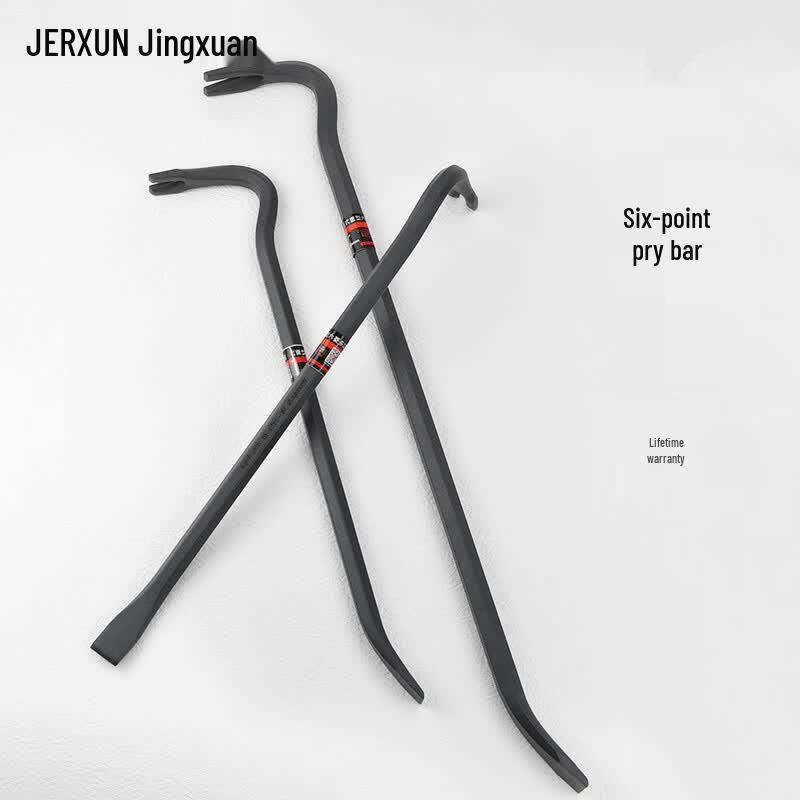 JERXUN Heavy-Duty Hexagonal Pry Bar