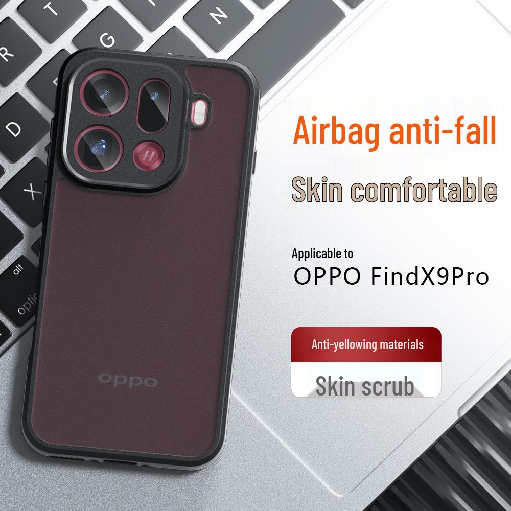 OPPO Find X9S/Reno 15F/Realme 16 Halbtransparente Mattierte Handyhülle - A6X Schutzhülle