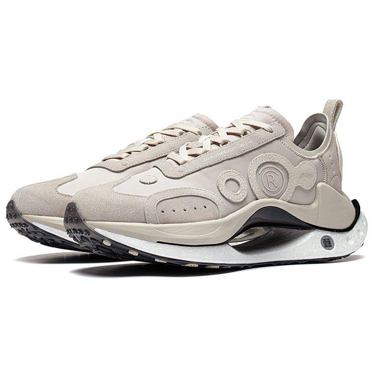 Li Ning Shadow CRC Rebound Low Top Casual Shoes Women's Moonlight Gray AZGT018-5