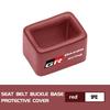 For Toyota Car Seat Safety Belt Buckle Base Clip Protection Cover Crown GR Corolla YARIS Auris C-HR Hilux Vios Prius