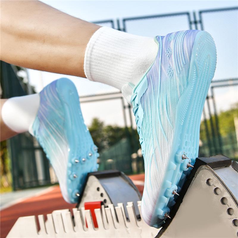 Unisex Professional Marathon Running Shoes with Anti-Slip, Breathable Spikes for Youth and Adults.