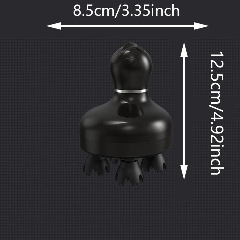 2026 New Electric Scalp Massager Hair Kneading Head Massage 4 Heads Deep Clean Stress Relax Body Massager Smart Tool