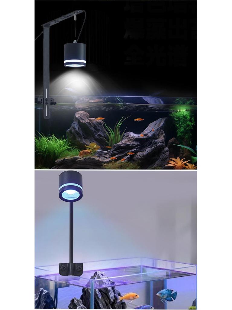 Eco-Friendly LED Aquarium Spotlight with COB Lighting for Fish Tanks & Aquatic Plants