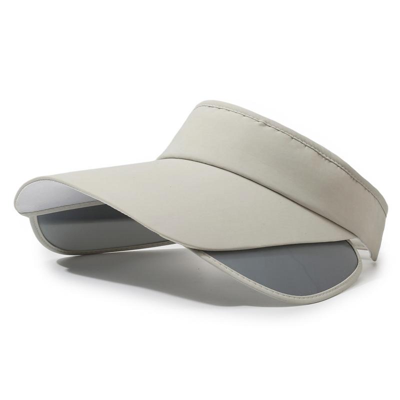 Long Brim Sunscreen Sun Hat for Unisex Outdoor Summer Breathable Solid Color Cap with Drawable Brim Sun Hat