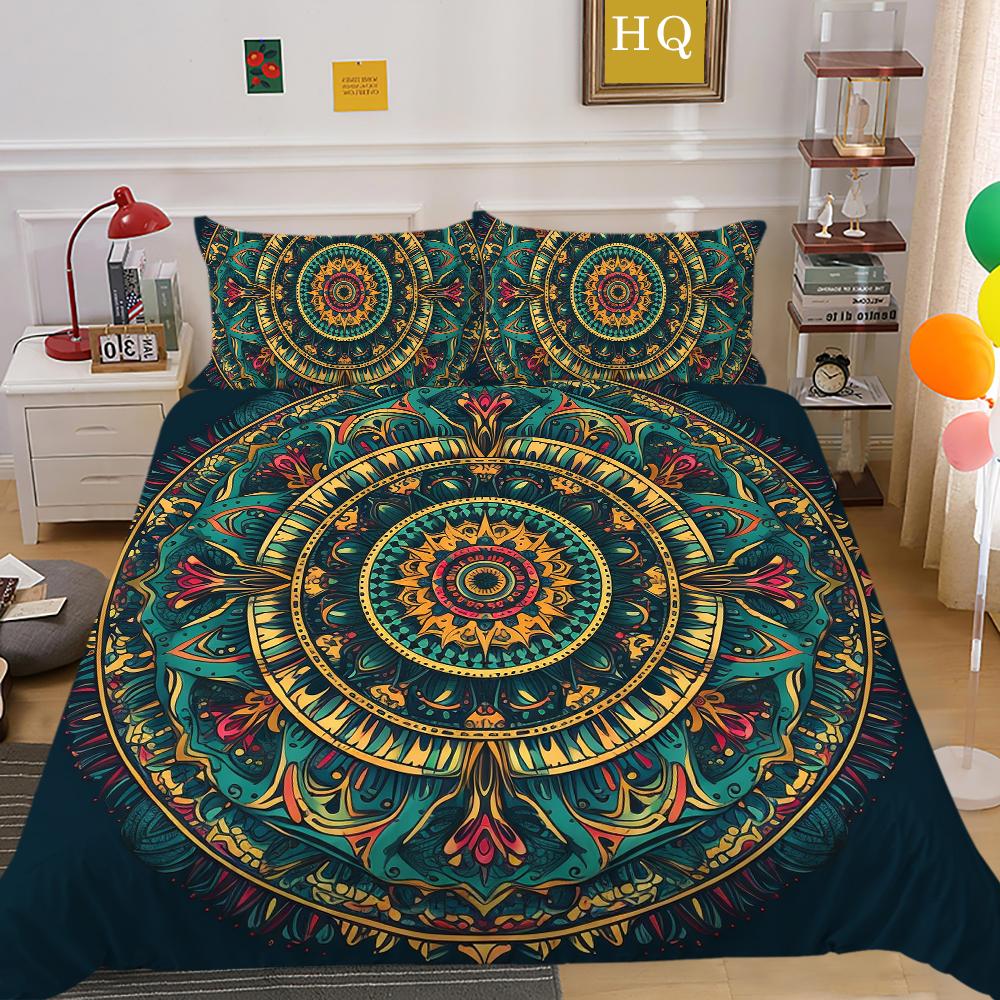 Fashion Home Lenjerie de pat Femeie Set de huse de cuvertură de lux King Size, microfibră, huse de pilote moi, fată de pernă moale