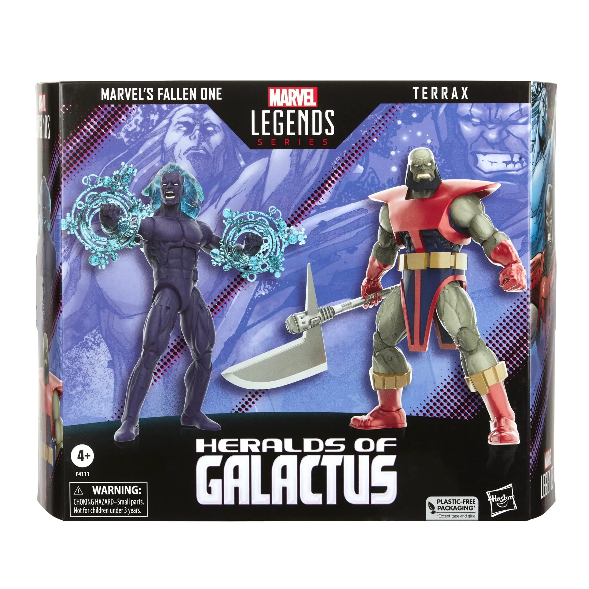 

Marvel Legends 6 дюймов Фигурка 2 шт. в упаковке Серия комиксов Вестник Галактуса [Комикс]